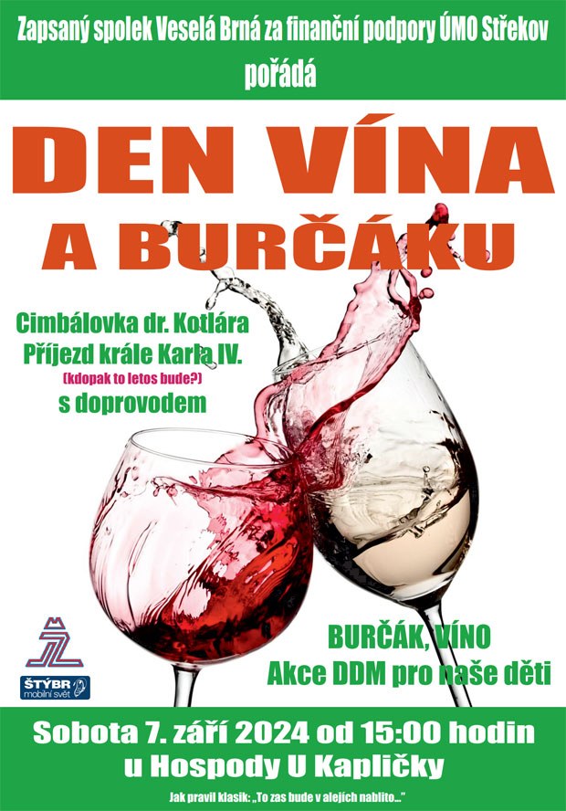 Den vína a burčáku 7.9.2024