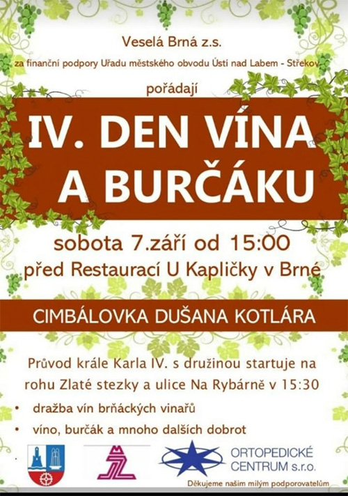 IV. Den vína a burčáku v Brné