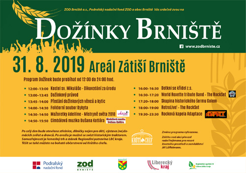 Dožínky Brniště - program akce