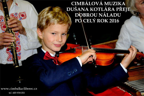 PF 2016 od Cimbálové muziky Dušana Kotlára