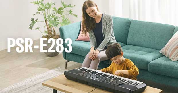 Nové klávesy Yamaha PSR E283