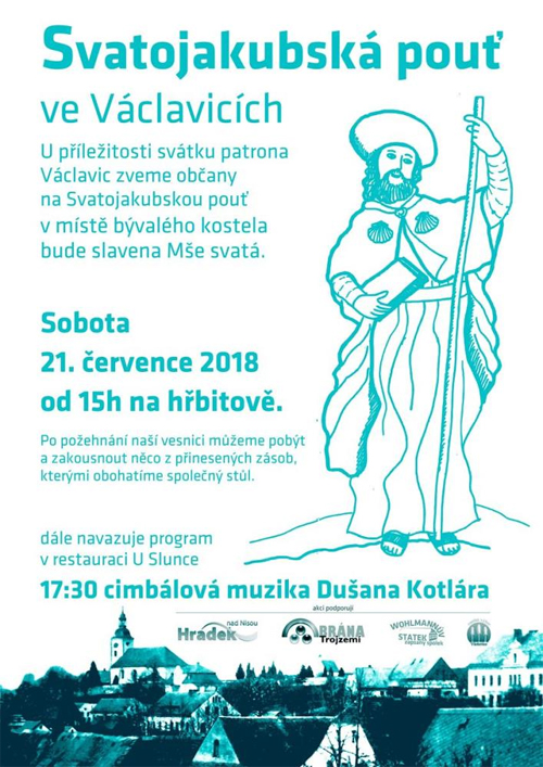 Svatojakubská pouť ve Václavicích