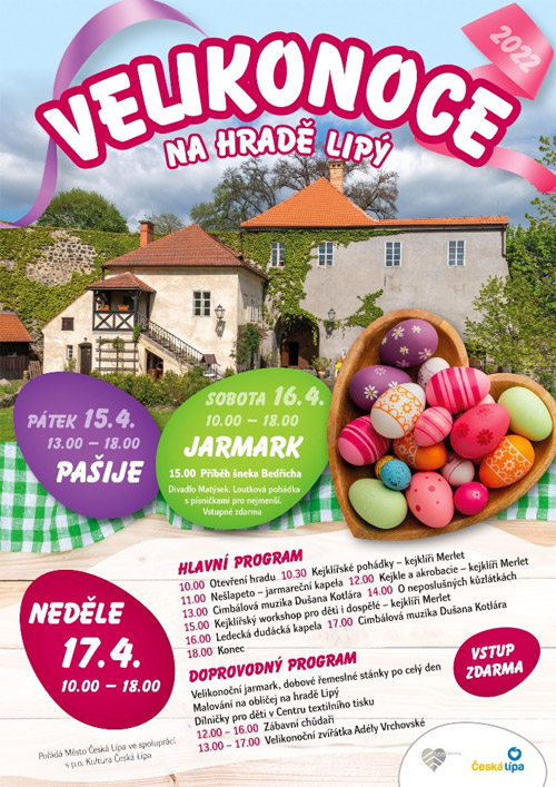 Velikonoce na hradě Lipý