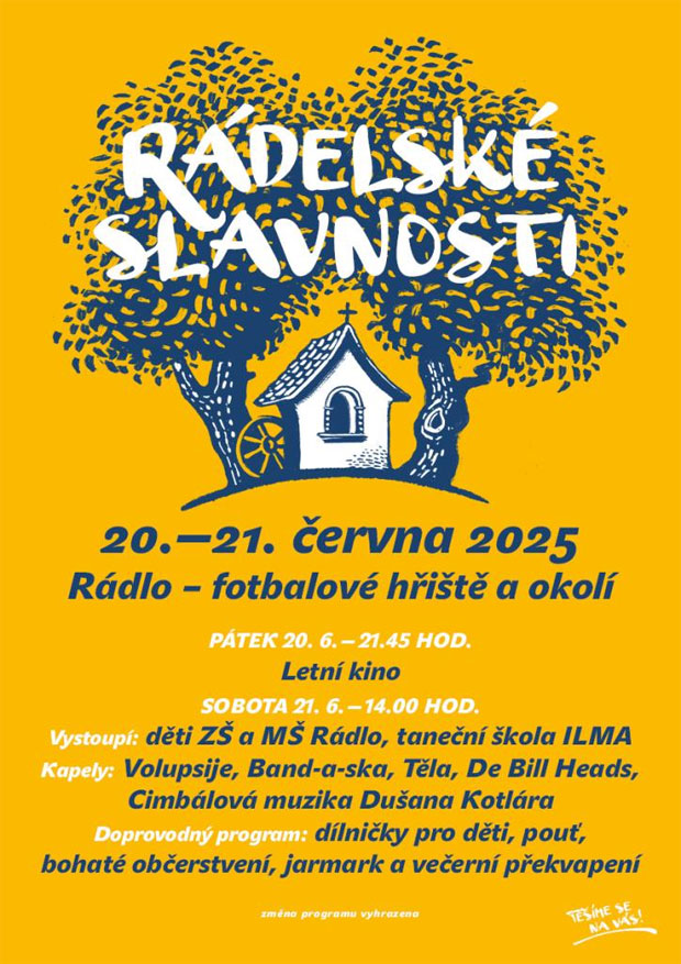Rádelské slavnosti 20.-21.6.2025